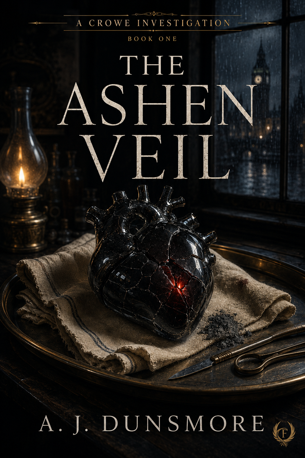 The Ashen Veil: A Crowe Investigation Book I book cover