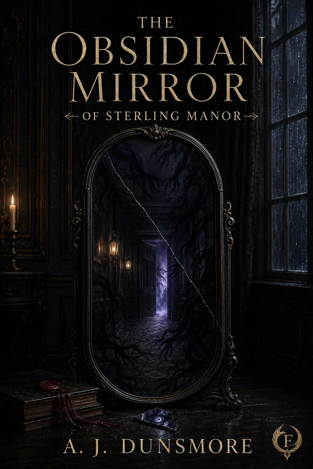 The Obsidian Mirror Of Sterling Manor book cover