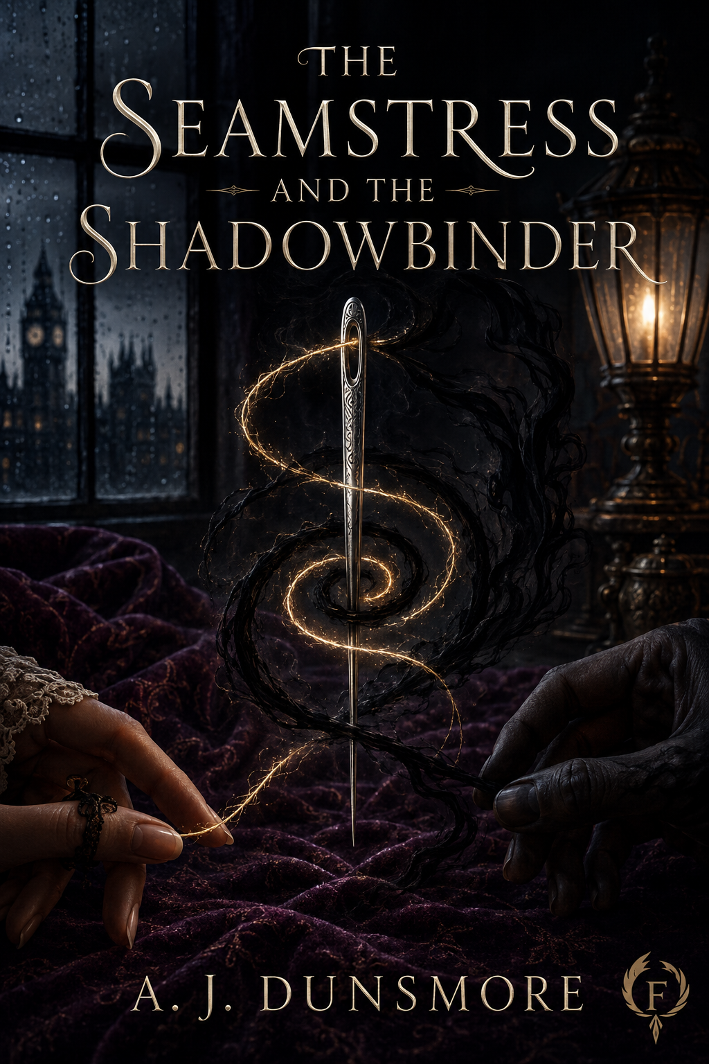 The Seamstress and the Shadowbinder book cover